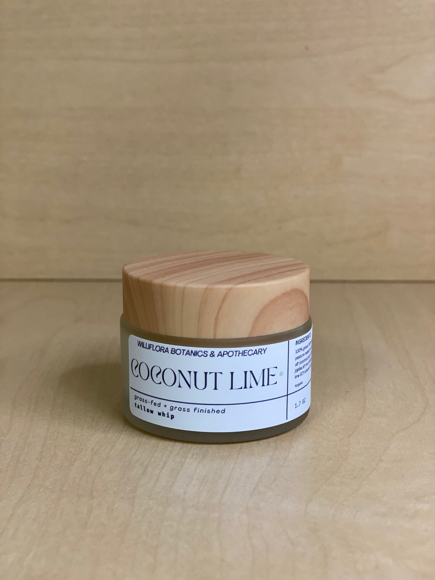 Coconut Lime Tallow Whip